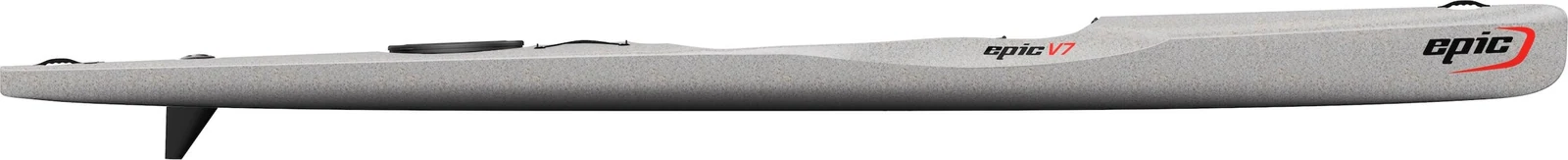 Epic V7 Rotomolded surfski, side view