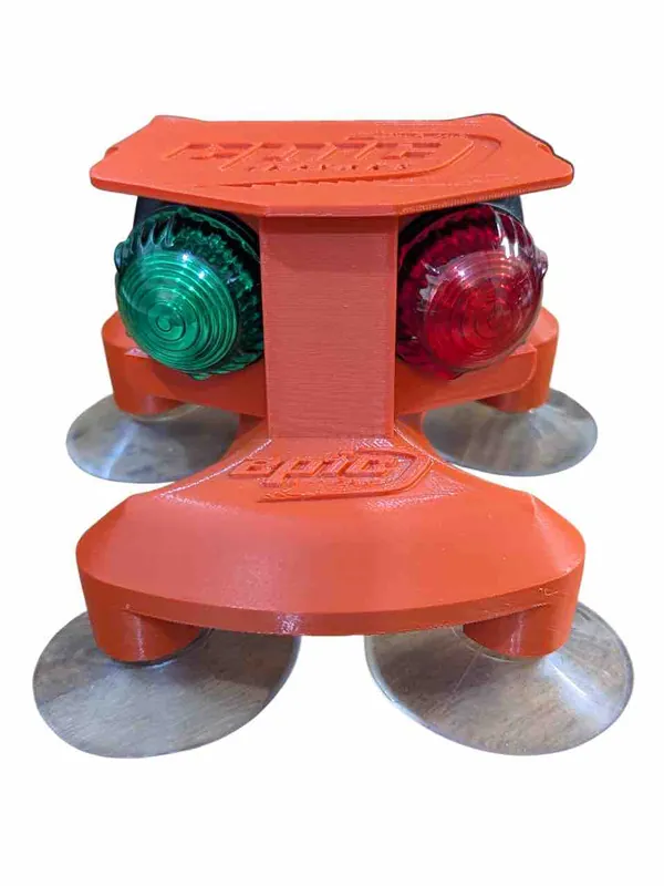 Low Profile navigation light, red base
