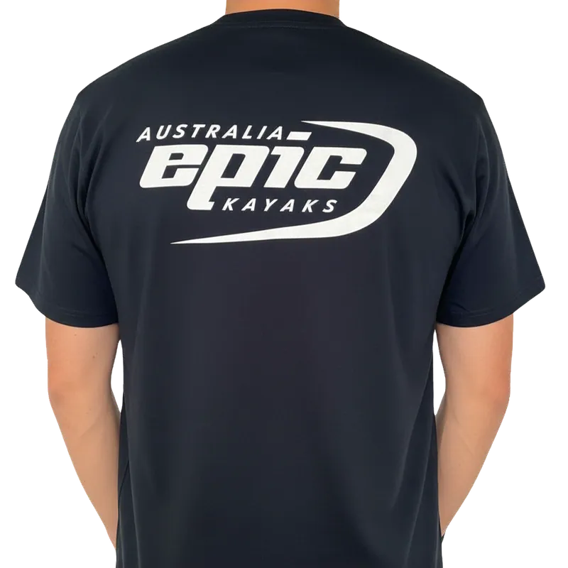 Epic Kayaks Australia navy t-shirt