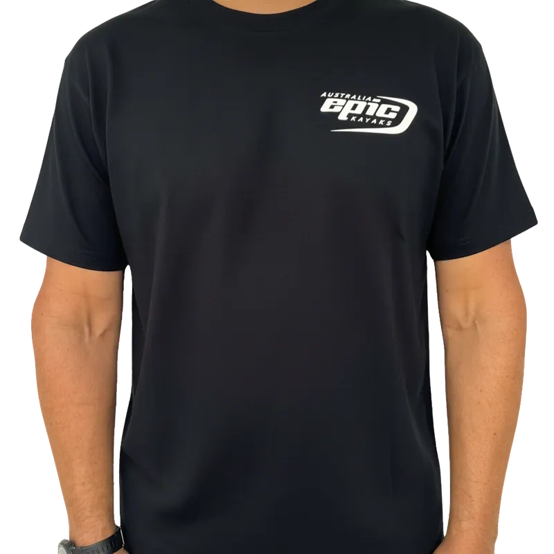 Epic Kayaks Australia navy t-shirt